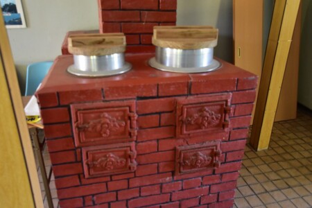 実際に使われていた釜