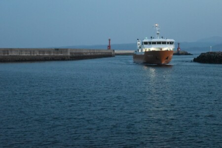 帰りのフェリーが来ました。
ありがとう姫島。楽しかったです♪
