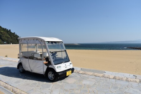 選んだゴルフカー
特別試験期間中でお土産2000円購入で
無料レンタルしてくれました♪